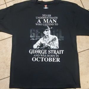 🐎🤠George straight Men's tee size large.